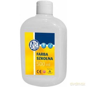 Farba szkolna 500ml Biała