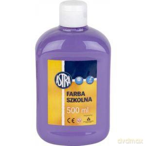Farba szkolna 500ml Fioletowa