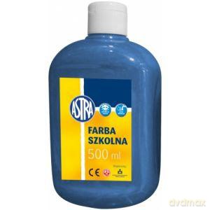 Farba szkolna 500ml Niebieska