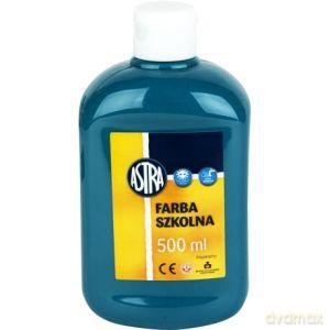 Farba szkolna 500ml Turkusowa
