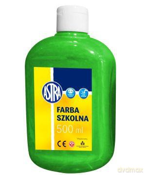 Farba szkolna 500ml Zielona