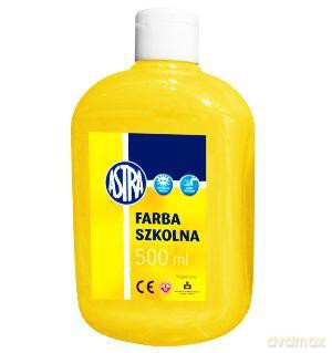 Farba szkolna 500ml Żółta