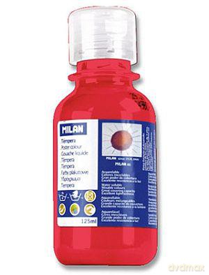 Farba tempera 125 ml czerwona