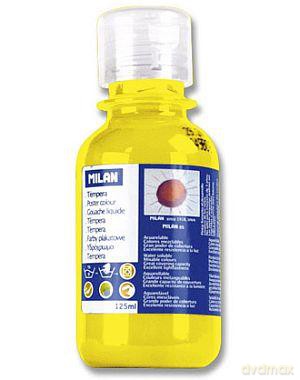 Farba tempera 125 ml żółta