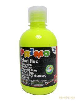 Farba tempera 300 ml Fluo żółty