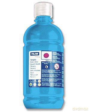 Farba tempera 500 ml niebieska cyjan
