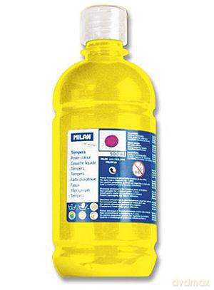 Farba tempera 500 ml zółta