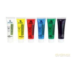 Farby akrylowe 6 kolorów w tubce 30 ml