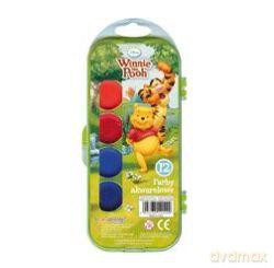 Farby Akwarelowe 12 kolorów Disney Winnie the Pooh