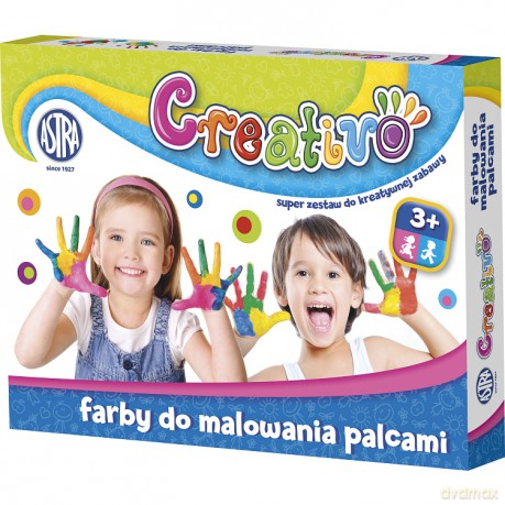 Farby do malowania palcami