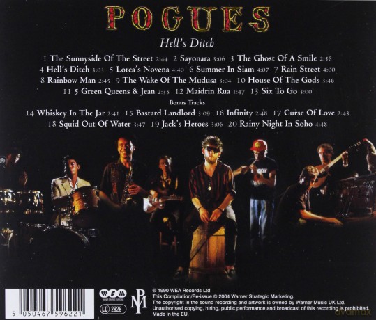 The Pogues: Hell's Ditch [CD]