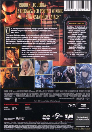 Kroniki Riddicka [DVD]