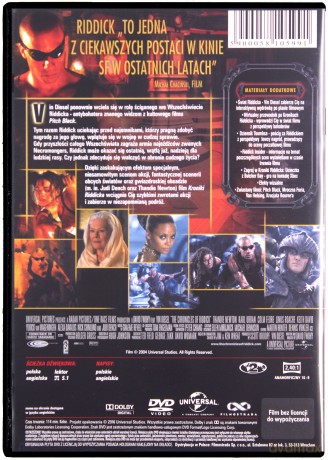 Kroniki Riddicka [DVD]