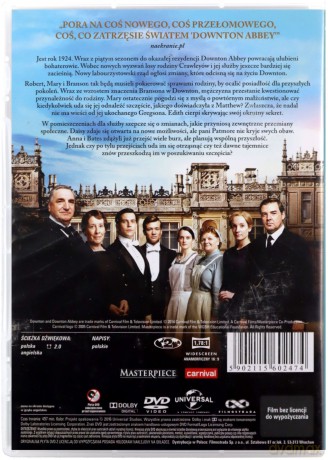 Downton Abbey sezon 5 [4DVD]