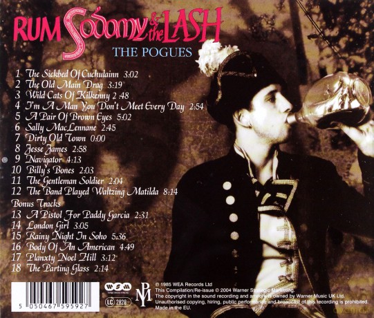 The Pogues: Rum,Sodomy&The Lash [CD]
