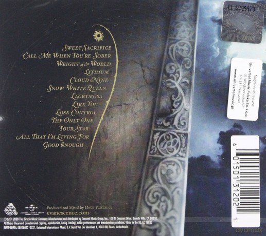 Evanescence: The Open Door [CD]
