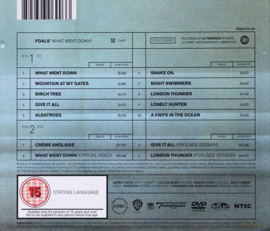 Foals: What Went Down [DVD]+[CD]