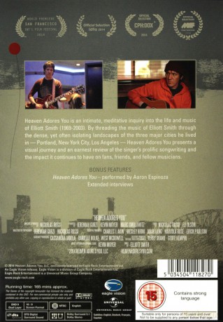 Elliott Smith: Heaven Adores You [NTSC] [DVD]