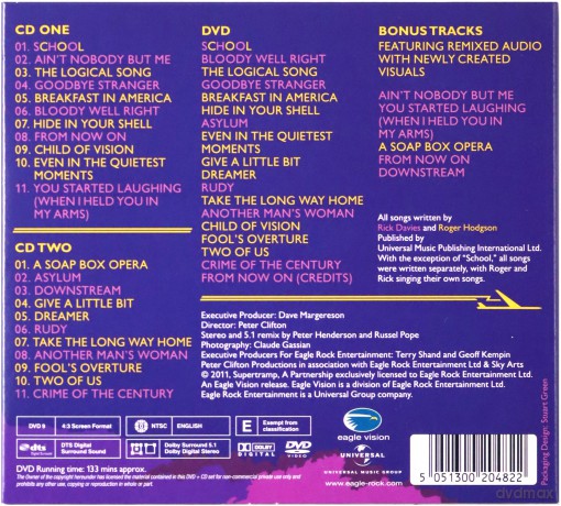 Supertramp: Live In Paris 79 (NTSC) [DVD]+[2CD]