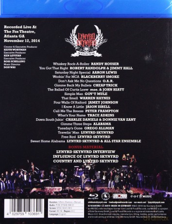Lynyrd Skynyrd: One More For The Fans [Blu-Ray]