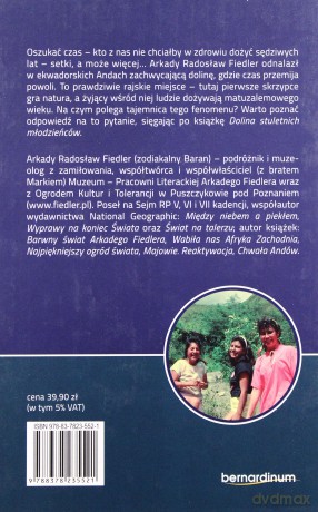 Dolina stuletnich młodzieńców - Radosław Fiedler Arkady (twarda) [KSIĄŻKA]
