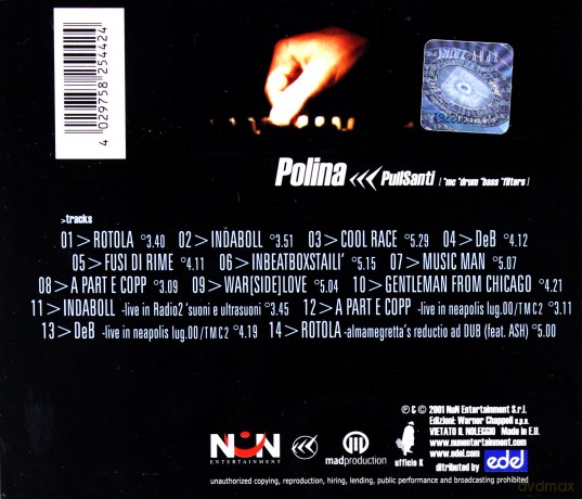 Polina: Pullsanti [CD]