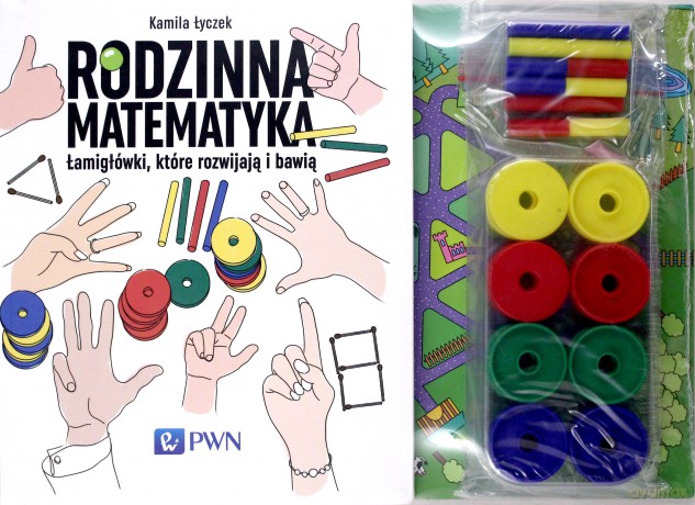 Rodzinna matematyka. Łamigłówki, które rozwijają i bawią - Kamila Łyczek (twarda) [KSIĄŻKA]