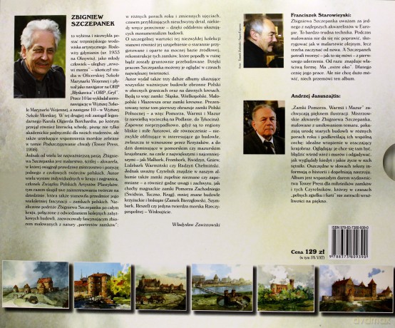 Zamki Pomorza Warmii i Mazur w malarstwie i rysunku Zbigniewa Szczepanka. Die Burgen und Schlosser von Pommern, Ermland und Masuren. The Castles of Pomerania, Warmia and Masuria (twarda) [KSIĄŻKA]