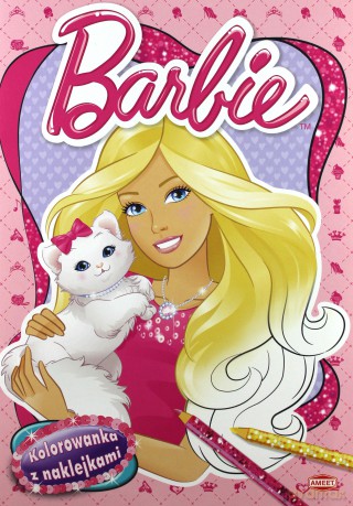 Barbie. Kolorowanka z naklejkami [KSIĄŻKA]
