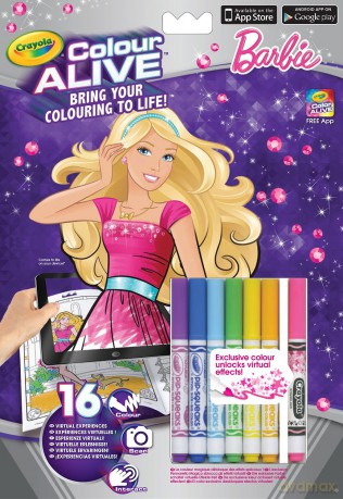 Colour alive Barbie