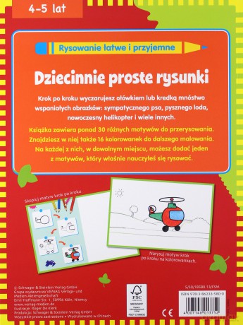 Dziecinnie proste rysunki. Rysowanie łatwe i przyjemne [KSIĄŻKA]