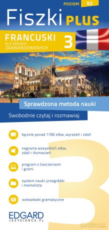 Francuski fiszki plus dla średnio zaawansowanych 3 [KSIĄŻKA]