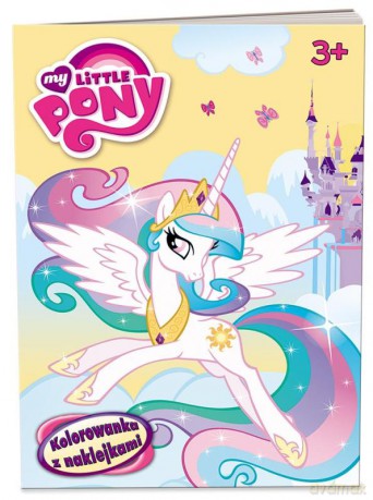 My Little Pony. Kolorowanka z naklejkami [KSIĄŻKA]
