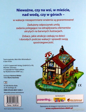 Na wakacjach - Hartmut Bieber (twarda) [KSIĄŻKA]