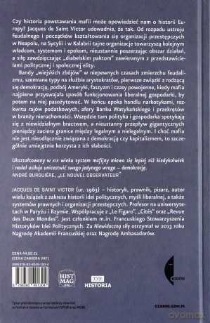 Niewidoczna siła mafia w społeczeństwach demokratycznych - Jacques De Saint Victor (twarda) [KSIĄŻKA]