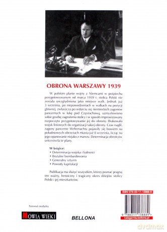 Obrona Warszawy 1939 - Lech Wyszczelski (twarda) [KSIĄŻKA]