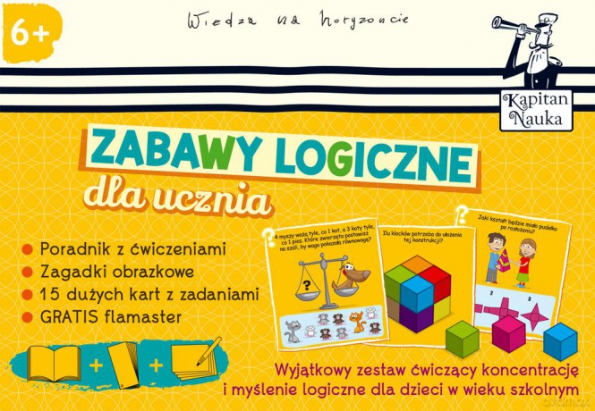 Pakiet Zabawy logiczne dla ucznia (twarda) [KSIĄŻKA]
