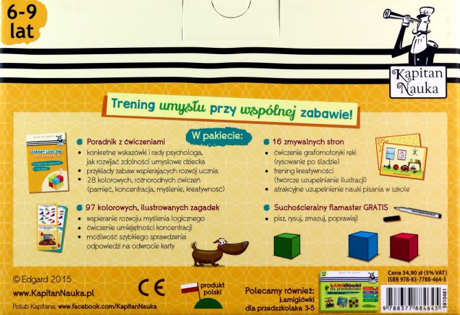 Pakiet Zabawy logiczne dla ucznia (twarda) [KSIĄŻKA]