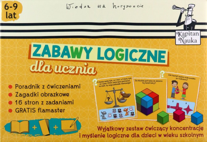 Pakiet Zabawy logiczne dla ucznia (twarda) [KSIĄŻKA]