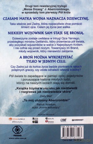 Pół świata. Morze Drzazg (Tom 2) - Joe Abercrombie [KSIĄŻKA]