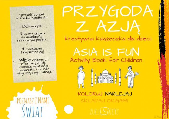 Przygoda z Azją. Kreatywna książeczka [KSIĄŻKA]