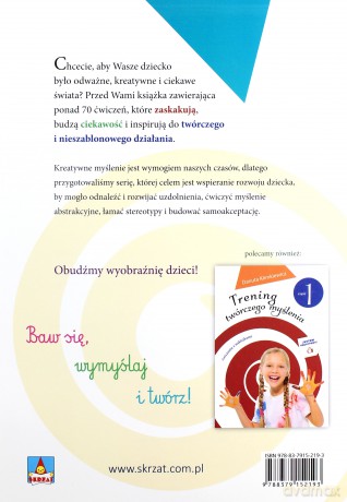 Trening twórczego myślenia część 2 - Danuta Klimkiewicz [KSIĄŻKA]