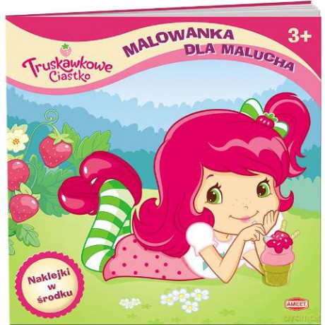 Truskawkowe ciastko. Malowanka dla malucha [KSIĄŻKA]
