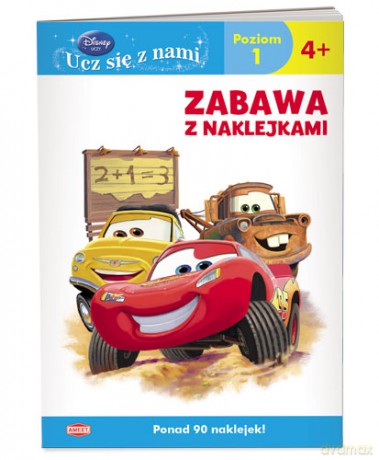 Zabawa z naklejkami. Auta [KSIĄŻKA]