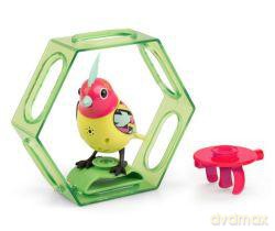 Digibirds seria 3 - zestaw ramka z ptaszkiem Neon