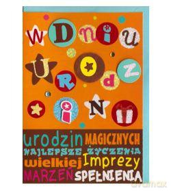 Karnet urodzinowy