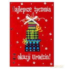 Karnet urodzinowy