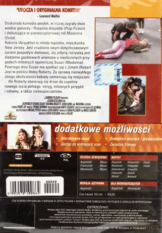Rozpaczliwie poszukując Susan [DVD]