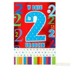 Karnet urodzinowy B6