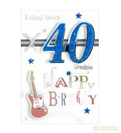 Karnet urodzinowy B6
